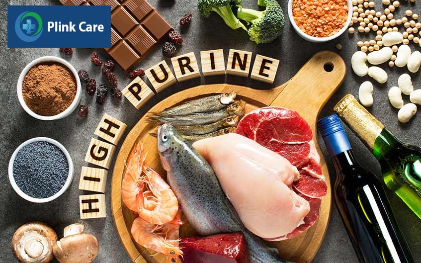 thực phẩm chứa hàm lượng purin cao