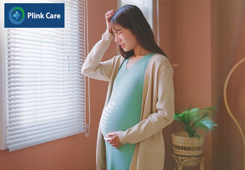 bà bầu bị chóng mặt