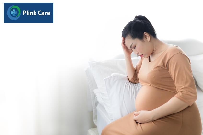 bà bầu bị chóng mặt khi mang thai