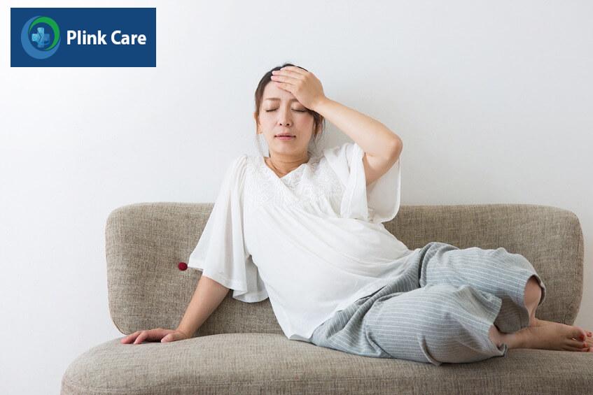 bầu bị chóng mặt