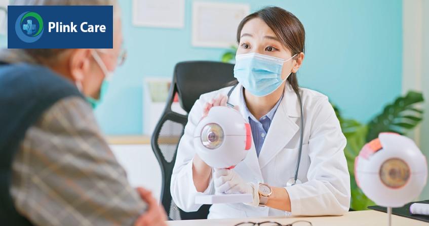 quy trình siêu âm mắt