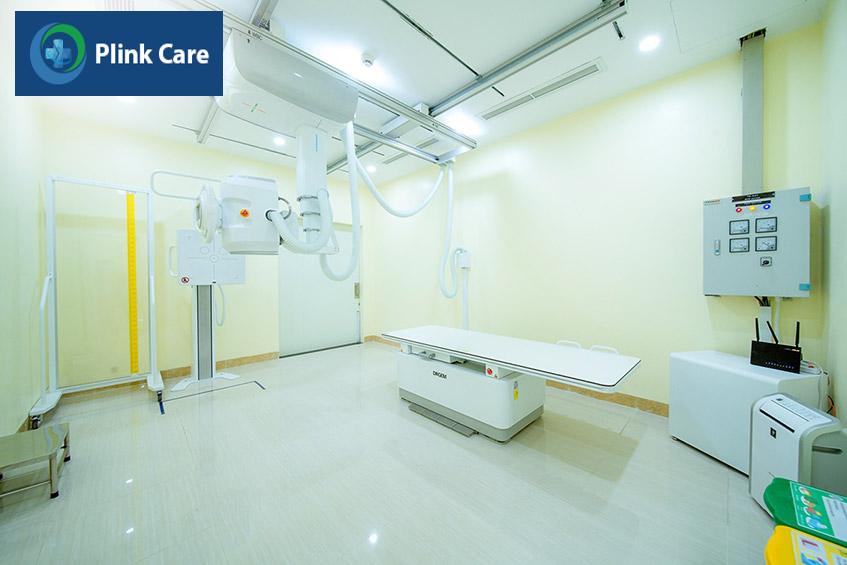 Hệ thống X-Quang KTS treo trần cao cấp 52KW – 640mA tại PlinkCare với Module AI cho phép sàng lọc và phân loại 15 bệnh lý trên X-Quang phổi