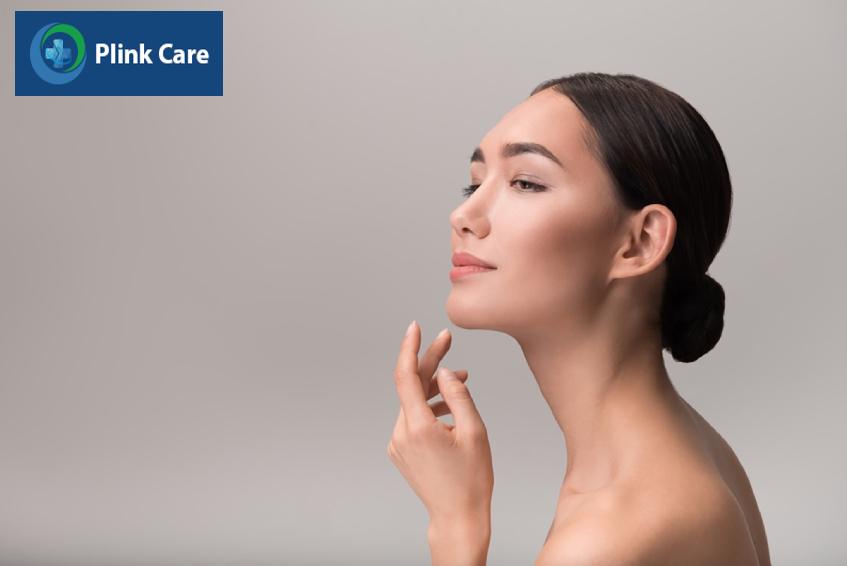không nên nặn mụn cám ở cằm