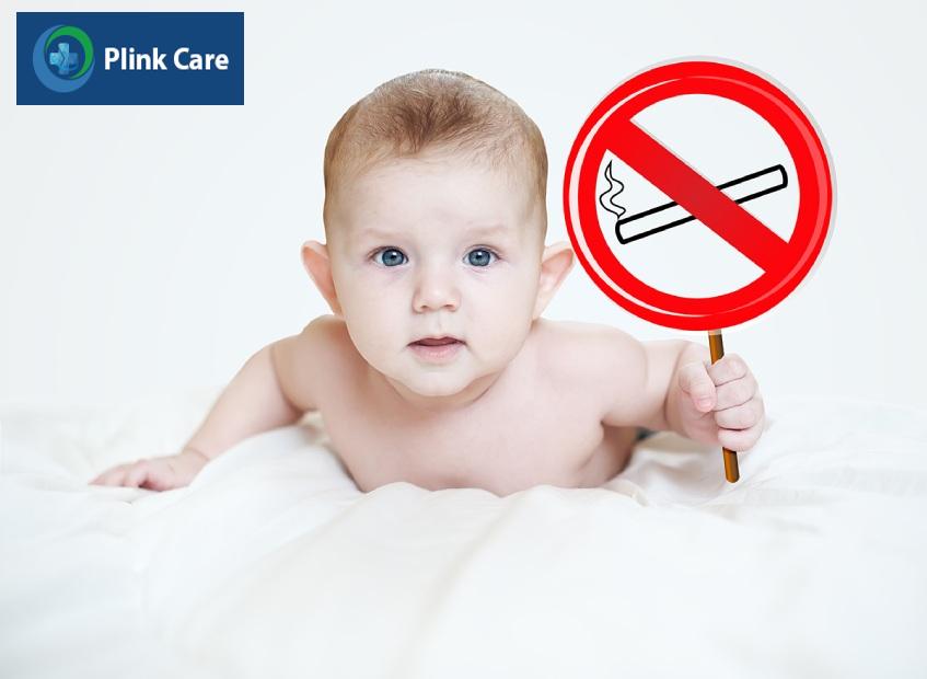 Thai phụ và trẻ sơ sinh nên tránh xa khói thuốc lá