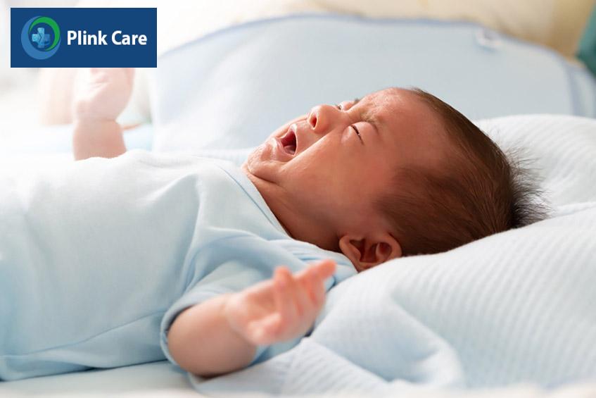 trẻ quấy khóc do rối loạn tiêu hóa