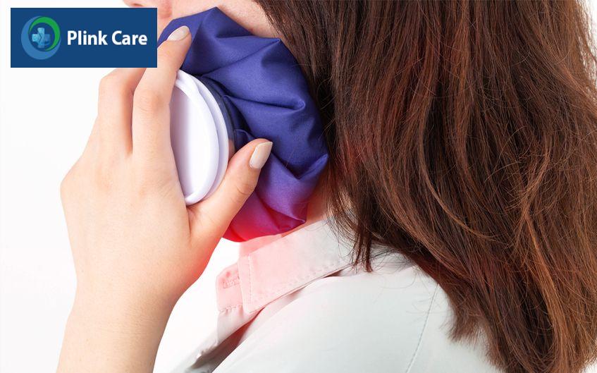 chườm đá sau tiêm filler giúp giảm sưng