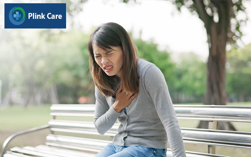 Nhịp chậm xoang khiến người bệnh bị khó thở, đau tức ở ngực