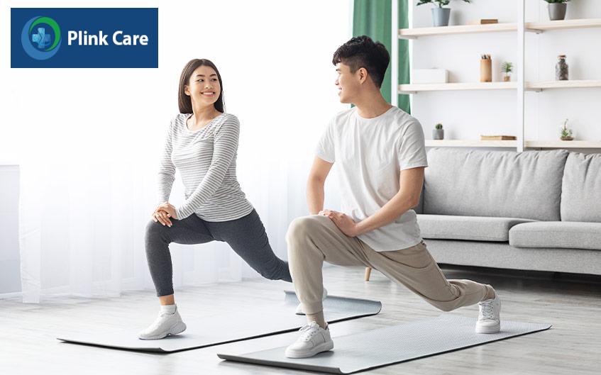 Vận động, tập luyện thể thao điều độ để phòng ngừa tình trạng tim đập nhanh, khó thở, chóng mặt, buồn nôn