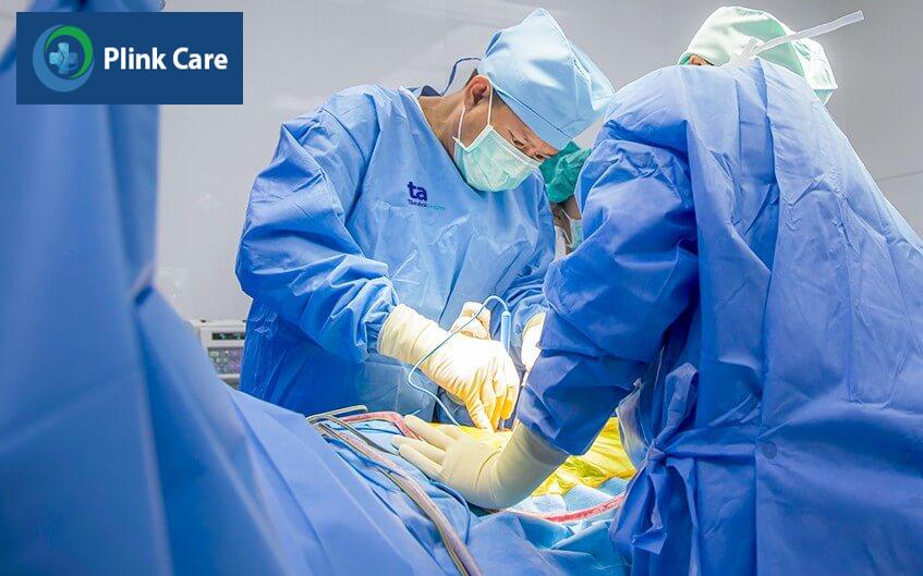 can thiệp phẫu thuật nội soi viêm phúc mạc