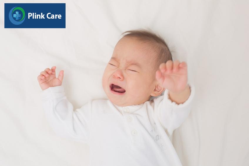 Trẻ quấy khóc do rối loạn tiêu hóa