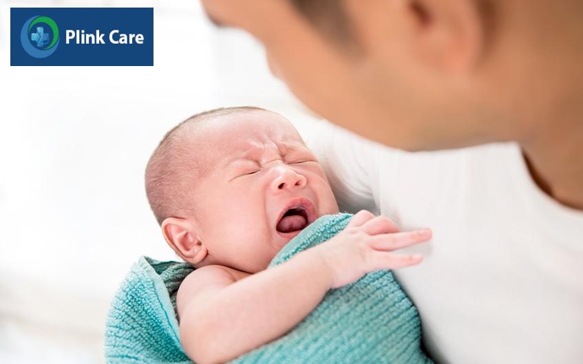 Trẻ quấy khóc khó chịu do viêm đường hô hấp cấp