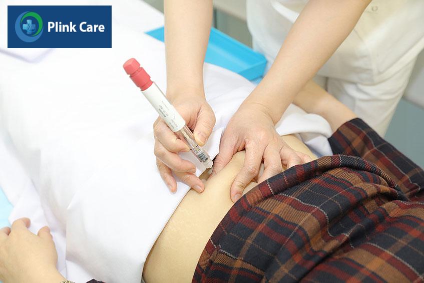 Bệnh nhân được sử dụng thuốc kích thích buồng trứng trước khi chọc hút trứng