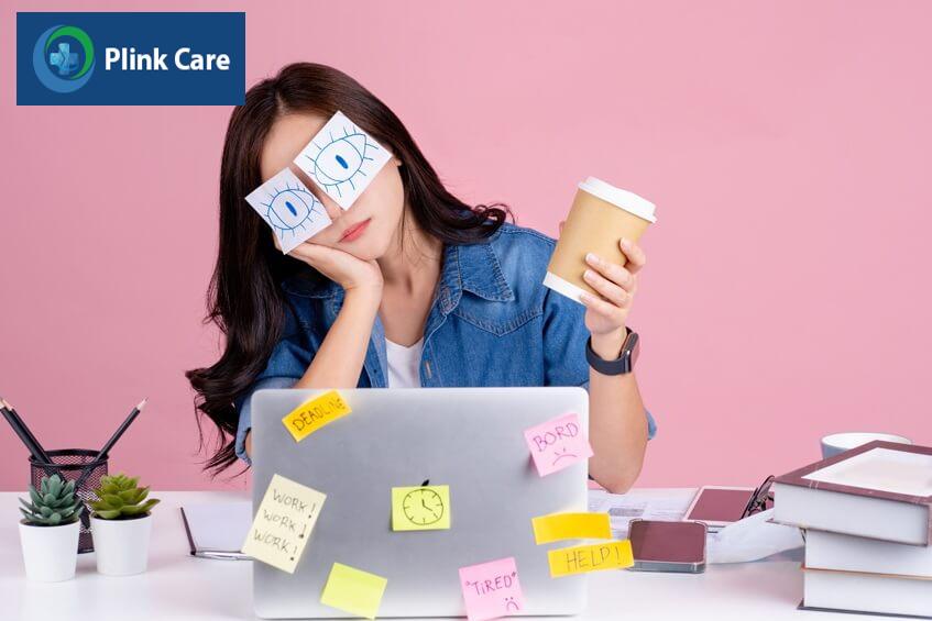 chống lại cơn buồn ngủ bằng cafein