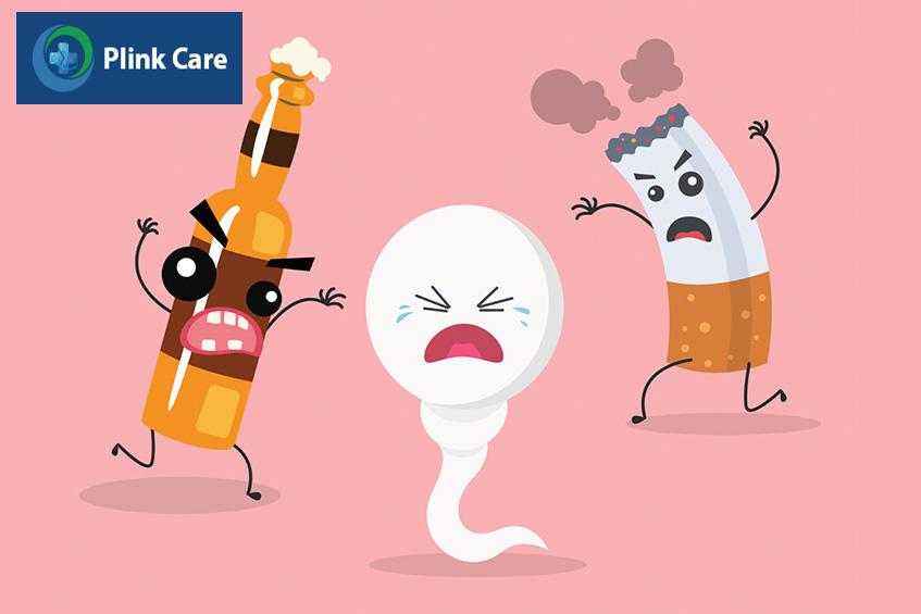 Tránh xa rượu bia, thuốc lá để cải thiện chất lượng sức khỏe tinh trùng