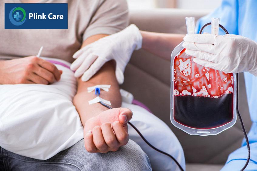 Truyền máu là một phương pháp điều trị thiếu máu