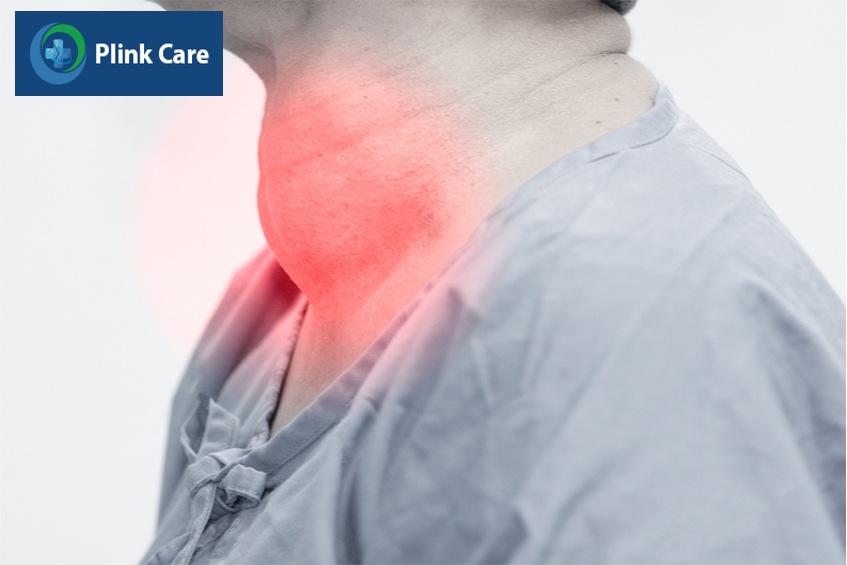 Bướu giáp to có thể chèn ép đường thở