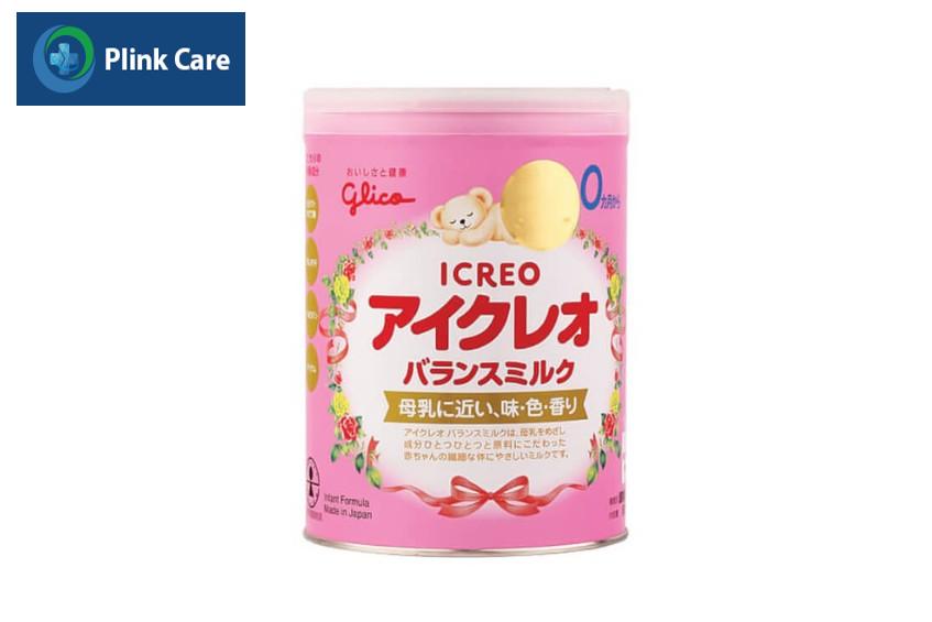 glico icreo là loại sữa dành cho người thiếu máu từ nhật bản