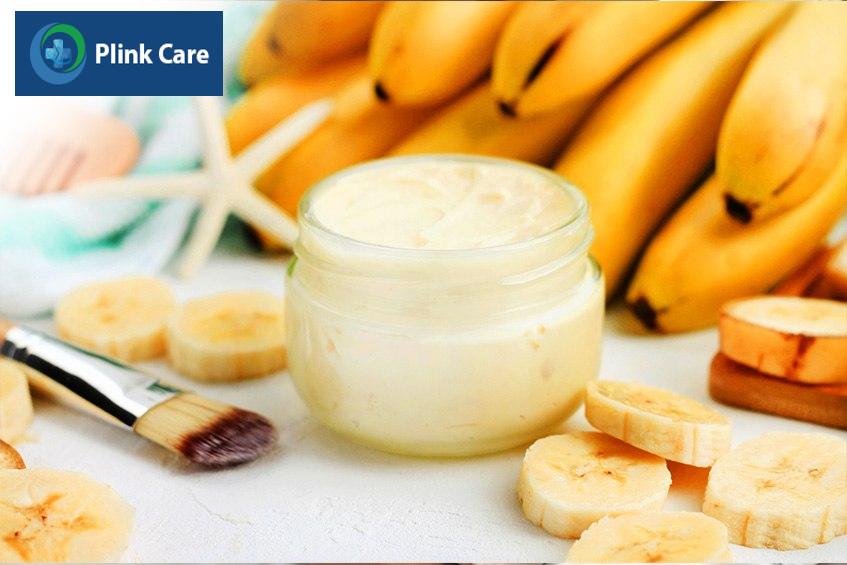 mặt nạ chuối giảm nếp nhăn ở mắt