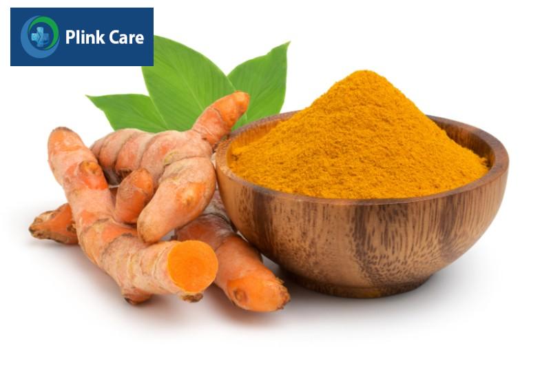 thức ăn trị gan nhiễm mỡ, củ nghệ