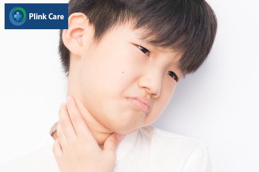 trẻ em bị viêm họng liên cầu