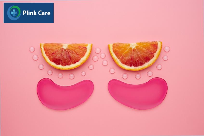 vitamin c giảm nếp nhăn ở mắt