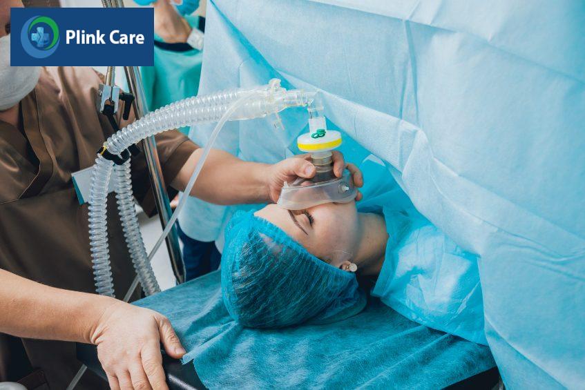 Bệnh nhân bị suy hô hấp phải thở bằng máy thở