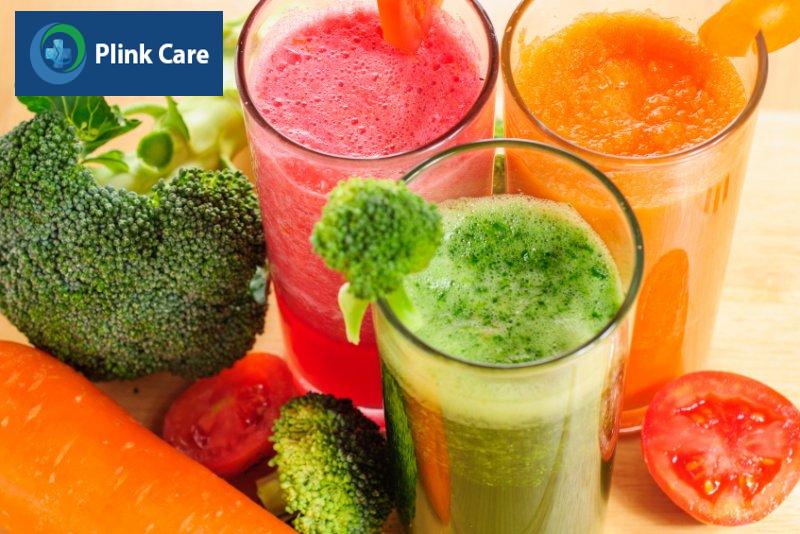 người hoá trị nên ăn gì, uống sinh tố rau củ quả