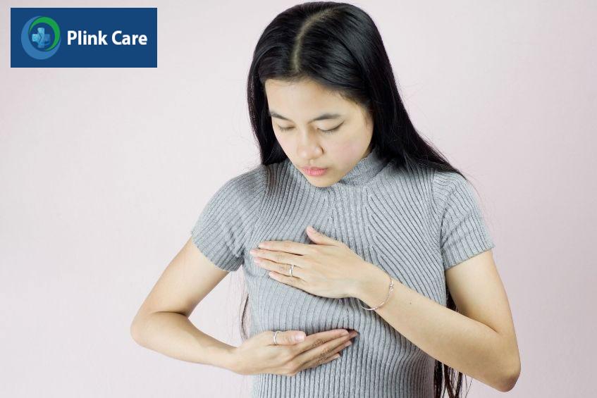 đau núm vú là triệu chứng mang thai sớm