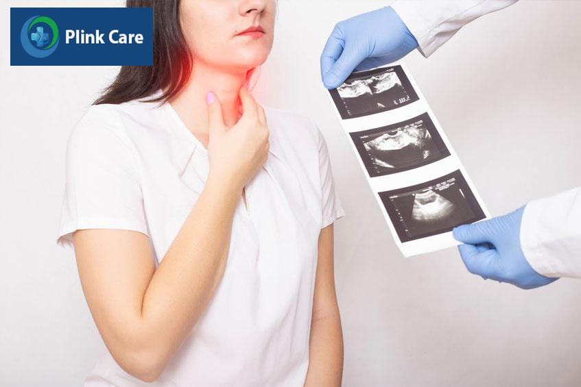 Khi nhận thấy tuyến giáp to bất thường