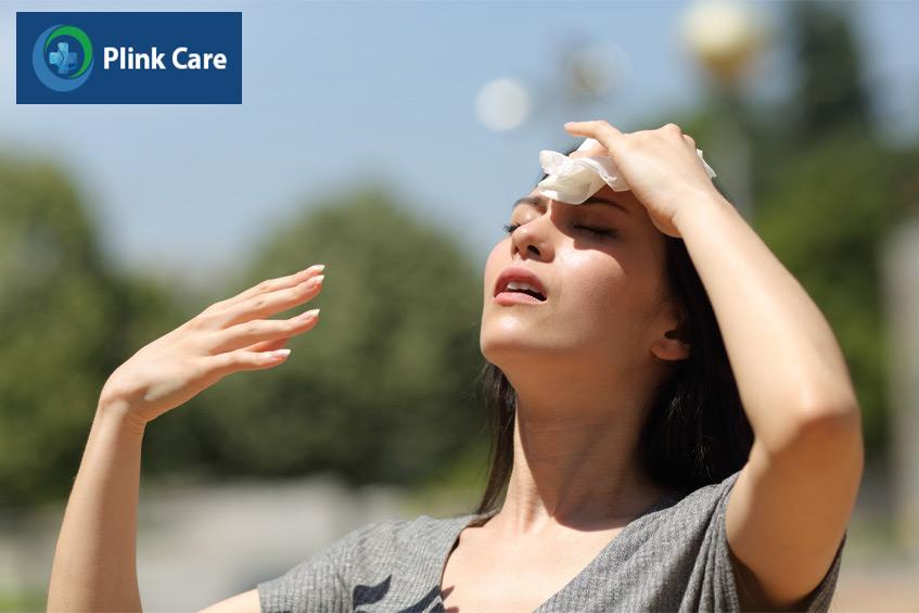 Nắng nóng, đổ nhiều mồ hôi khiến cơ thể mất nước dẫn đến hạ huyết áp