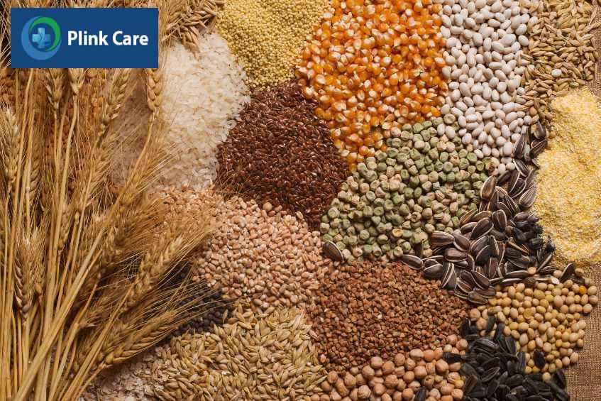 ngũ cốc nguyên hạt là thực phẩm giúp cải thiện sức khỏe trong chế độ dinh dưỡng cho người suy nhược cơ thể