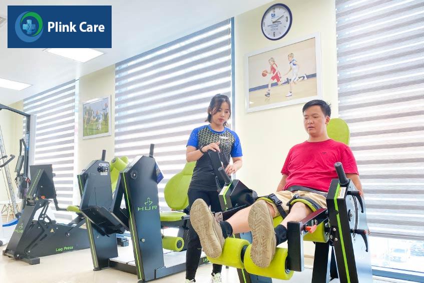 tập vật lý trị liệu sau thay khớp gối