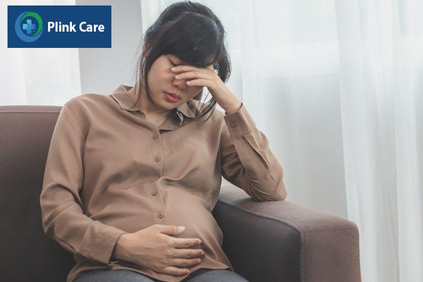 thay đổi nội tiết tố khiến mẹ bầu mệt mỏi