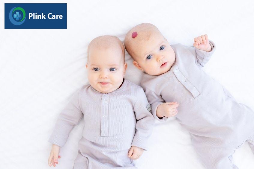 Bướu máu ở đầu thường xuất hiện ngoài da