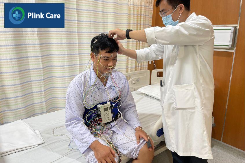 PlinkCare khám mất ngủ đo đa ký giấc ngủ