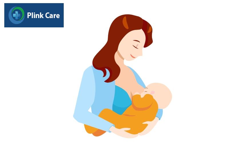 đầu vú bị đóng vảy khi cho con bú