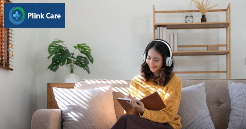 Đọc sách, nghe nhạc giúp bạn duy trì tinh thần thư thái
