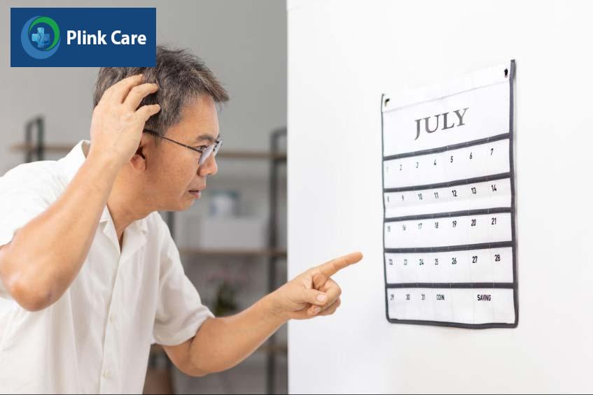 giảm khả năng nhận thức về không gian, thời gian