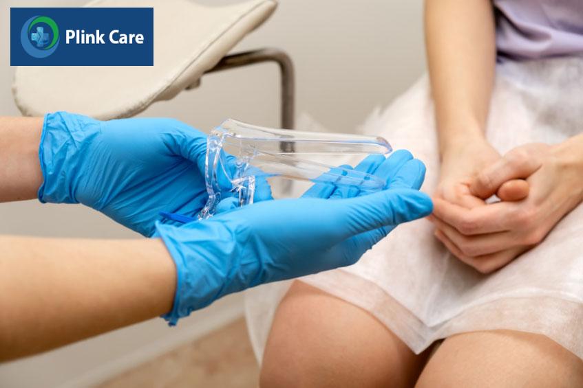 khám bằng mỏ vịt là phương pháp thường được sử dụng