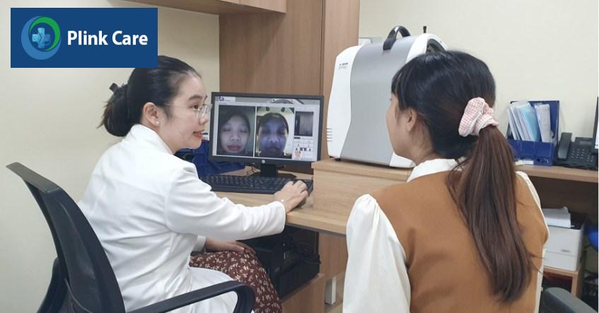 kiểm tra tình trạng nám mảng tại bệnh viện