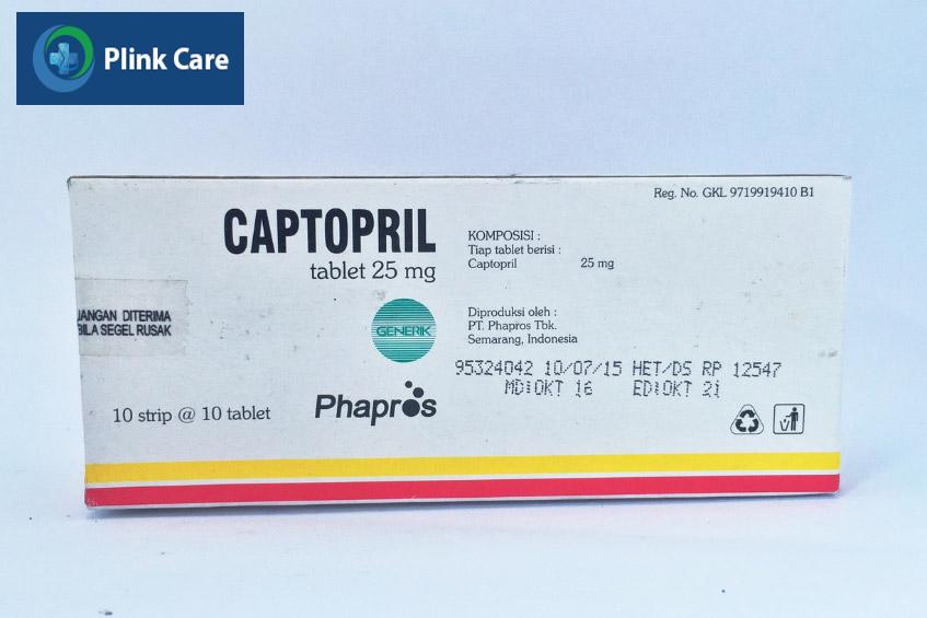 Captopril thuốc điều trị và kiểm soát tình trạng cao huyết áp