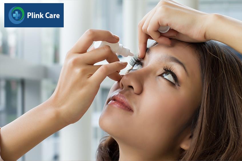 thường xuyên nhỏ mắt tuân thủ chăm sóc theo hướng dẫn của bác sĩ