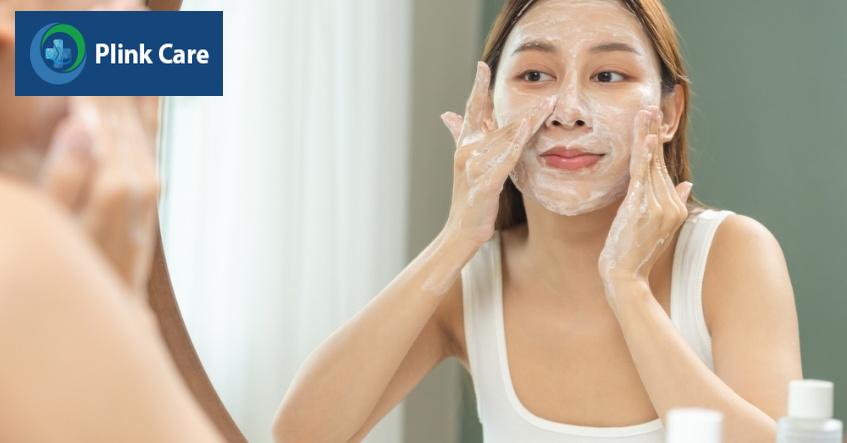 vệ sinh vùng da sau tiêm meso nhẹ nhàng