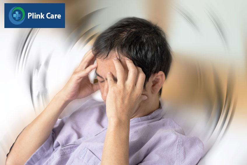 bệnh suy tuyến yên hoa mắt, nhức đầu, tụt huyết áp