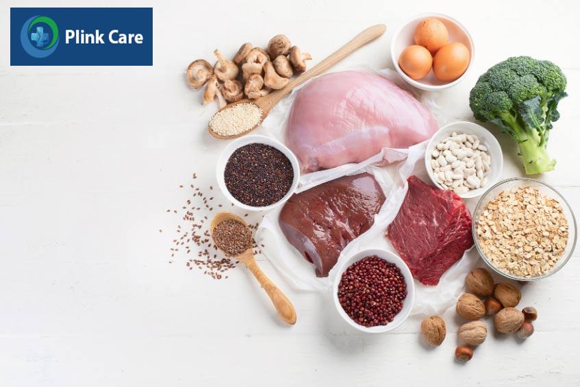 bổ sung sắt cho người thiếu máu thông qua các loại thực phẩm