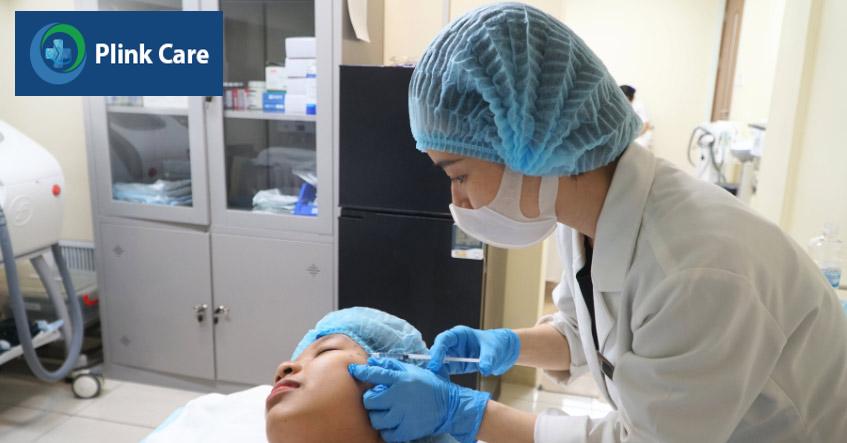 bs võ thị tường duy đang tiêm meso cho khách