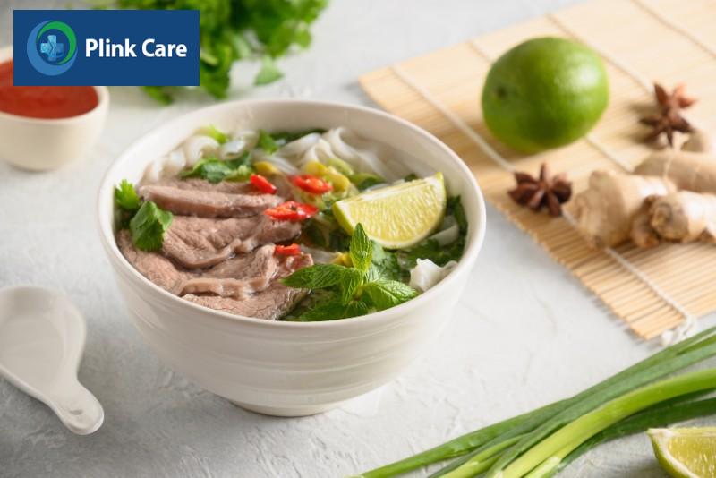 đồ ăn tăng cân, phở bò