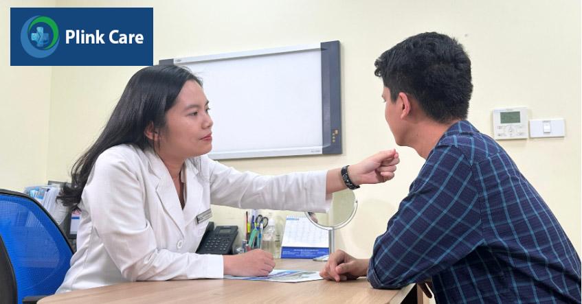 thăm khám cho người bệnh