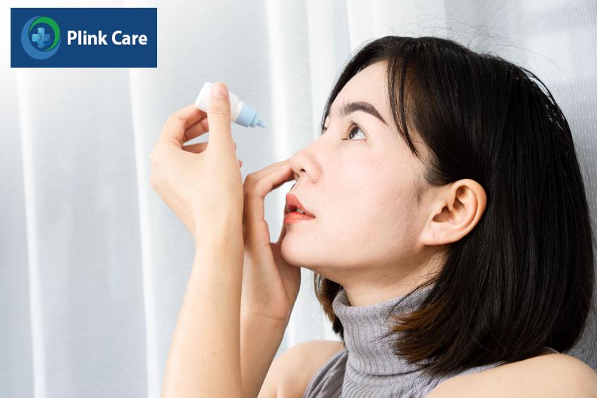 thuốc nhỏ mắt thông thường là cách chữa hội chứng thị giác màn hình