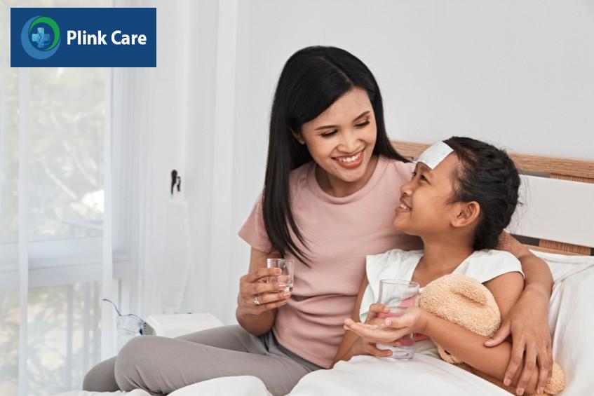 Trẻ bị sởi nên được uống thuốc theo đúng chỉ định của bác sĩ